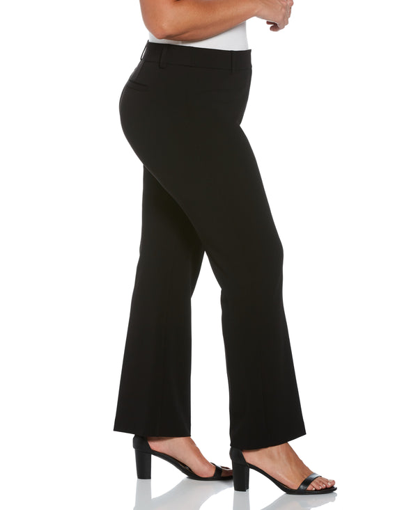 Rafaella Plus Size Stretch Crepe Pant - Classic Fit