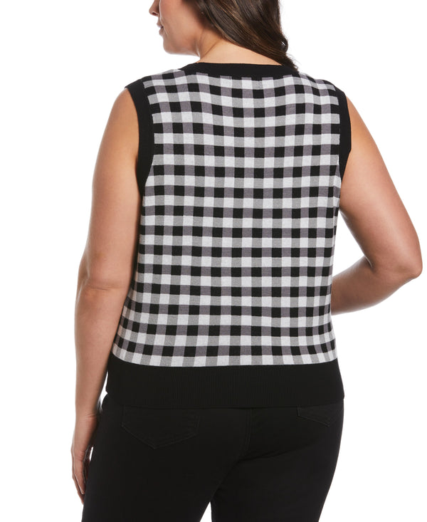 Rafaella Plus Size Sweater Tank