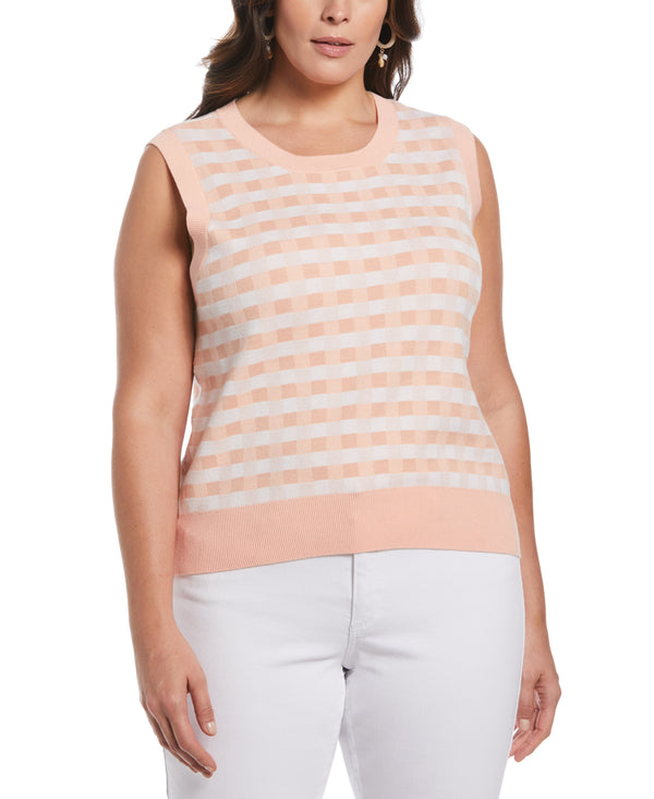Rafaella Plus Size Sweater Tank