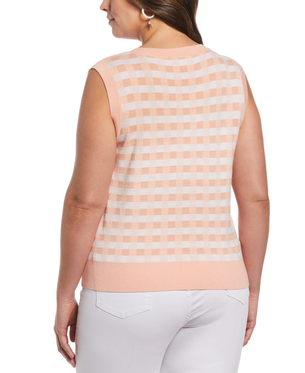 Rafaella Plus Size Sweater Tank