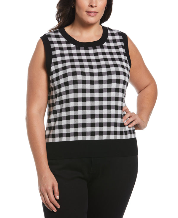 rafaella Plus Size Sweater Tank