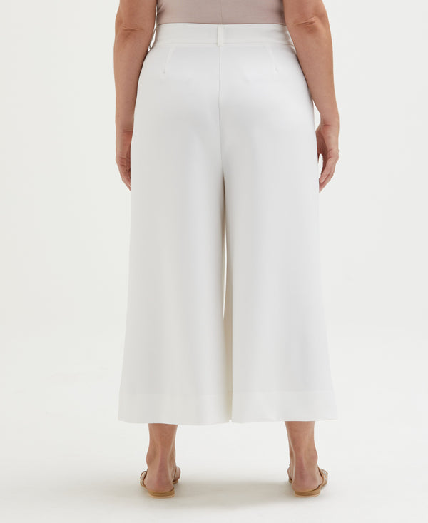 Rafaella Plus Size Wide Culotte Pant