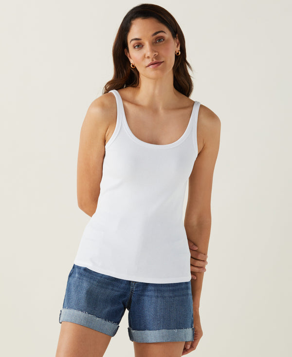 rafaella Ribbed Tank Top