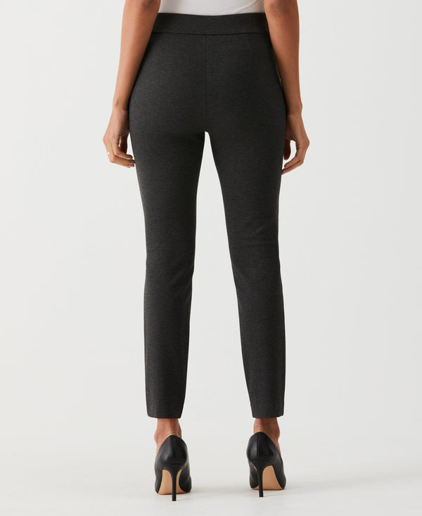 Rafaella Slim Leg Ankle Pant With Hardware