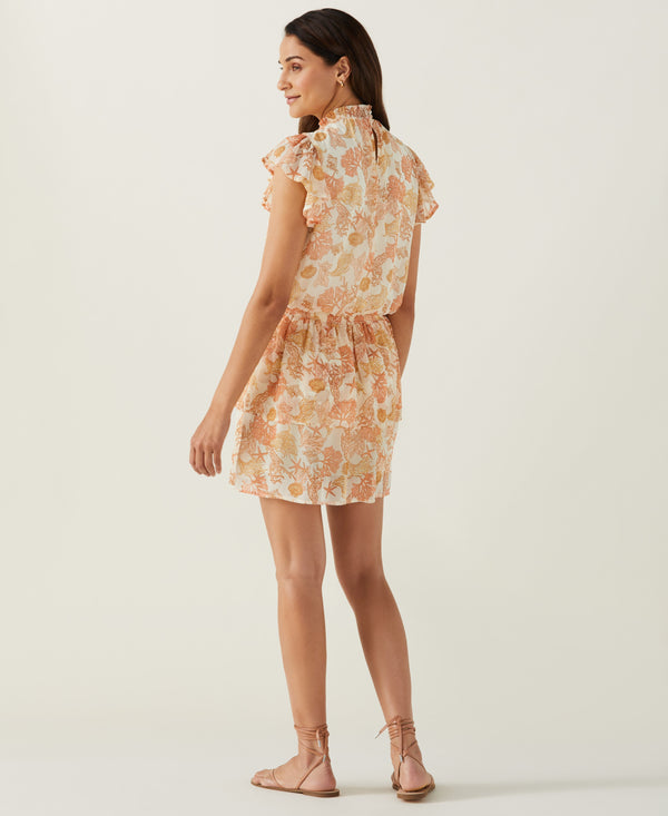 Rafaella Smocked Dropped Waist Dress