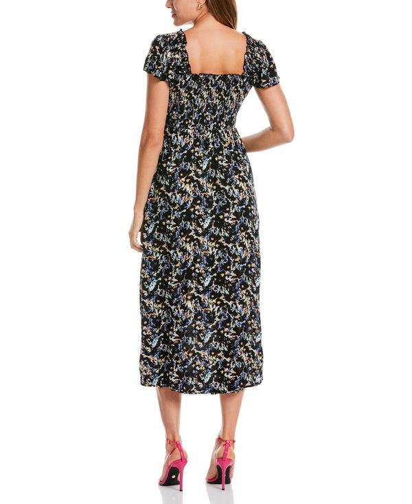 Rafaella Smocked Midi Dress