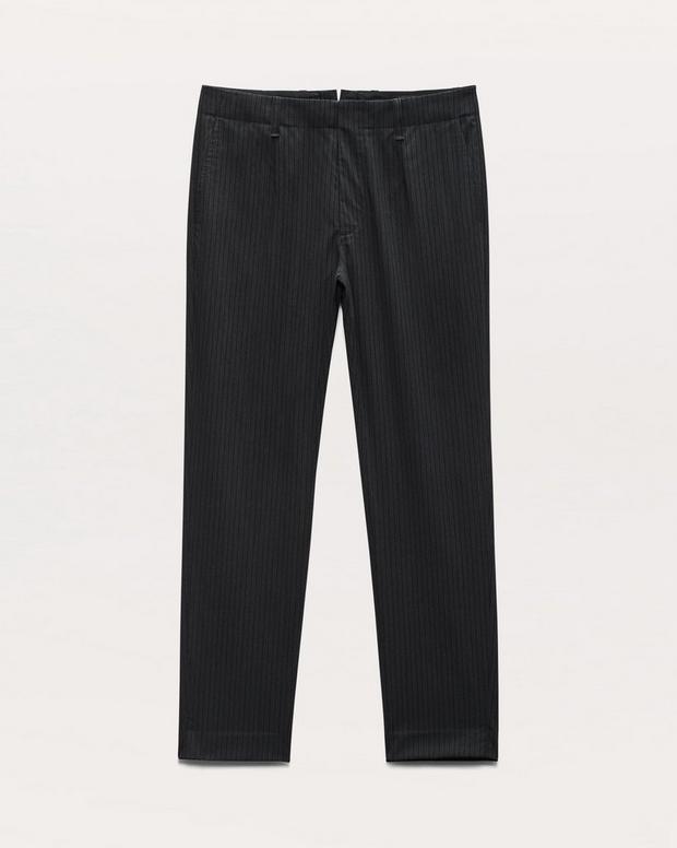 Rag & Bone Lennox Pinstripe Italian Wool-Blend Trousers