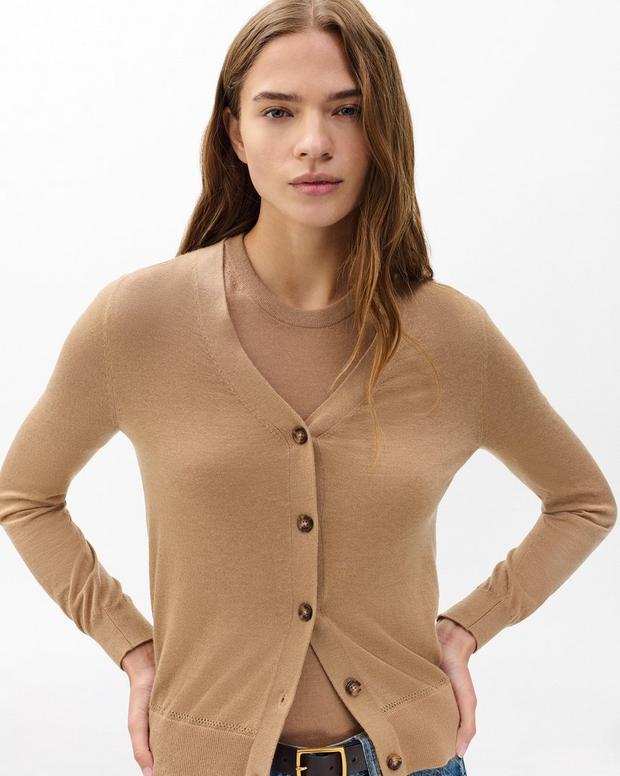 Rag & Bone Adeline Lightweight Cashmere Cardigan