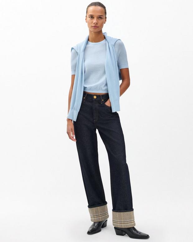 Rag & Bone Adeline Lightweight Cashmere Tee