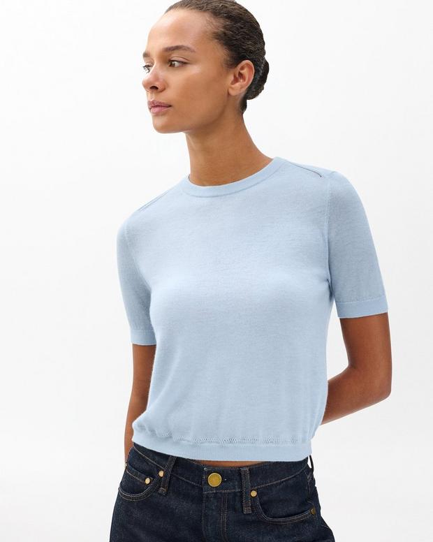 rag & bone Adeline Lightweight Cashmere Tee