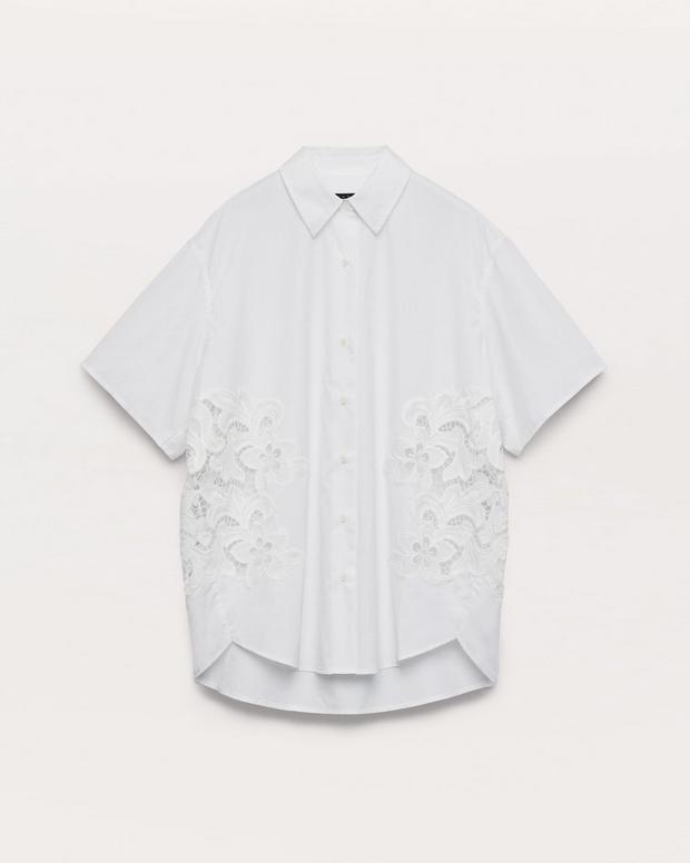Rag & Bone Amy Lace Poplin Shirt
