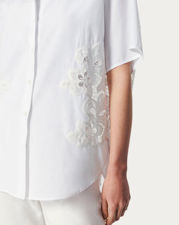 Rag & Bone Amy Lace Poplin Shirt