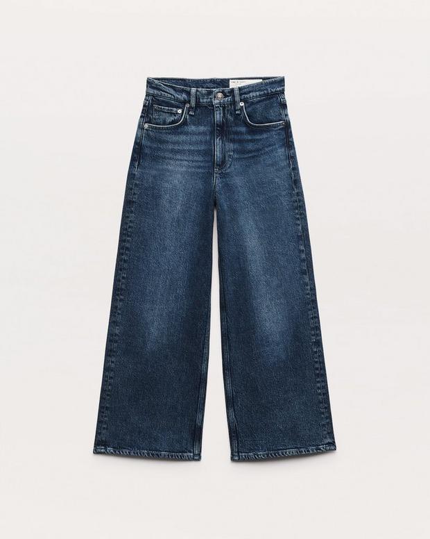 Rag & Bone Andi Ankle Wide-Leg Jeans