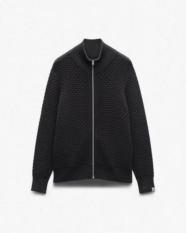 Rag & Bone Andrew Cotton Full-Zip Sweater