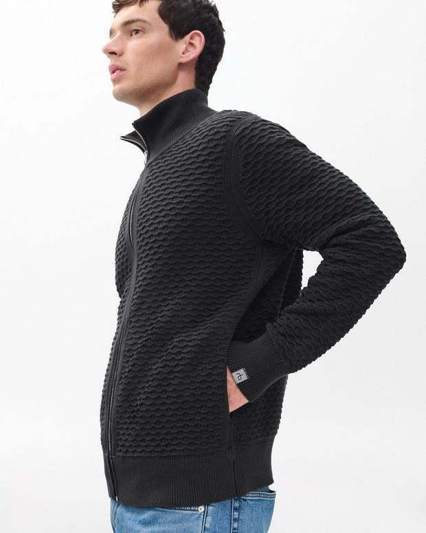 rag & bone Andrew Cotton Full-Zip Sweater