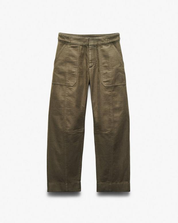 Rag & Bone Anita Cropped Cotton Pants