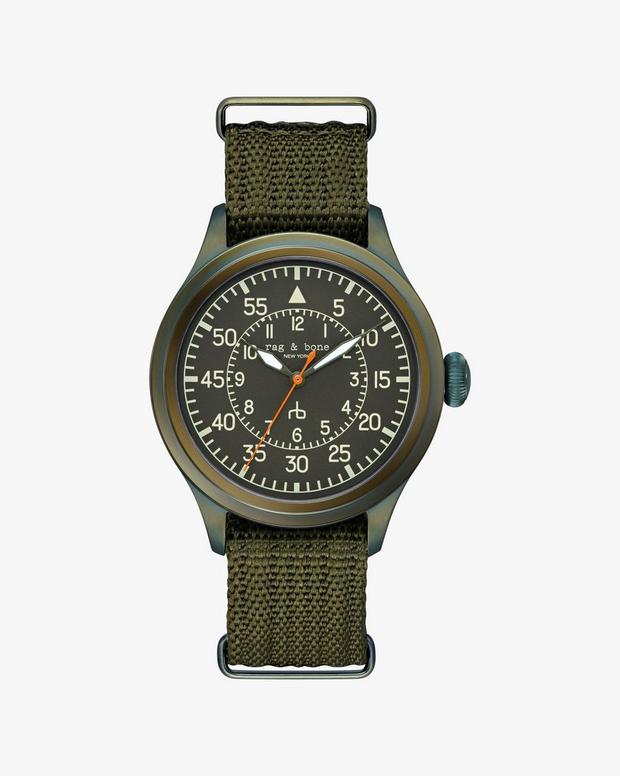 rag & bone Archer Pilot Watch 42mm