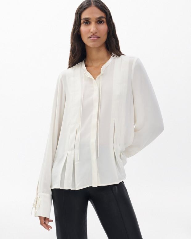 Rag & Bone Arden Pleated Blouse