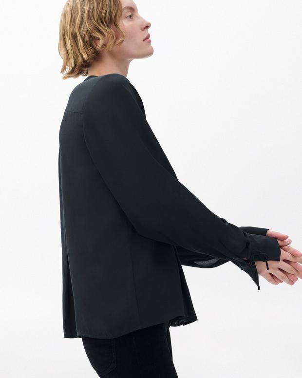 Rag & Bone Arden Pleated Blouse