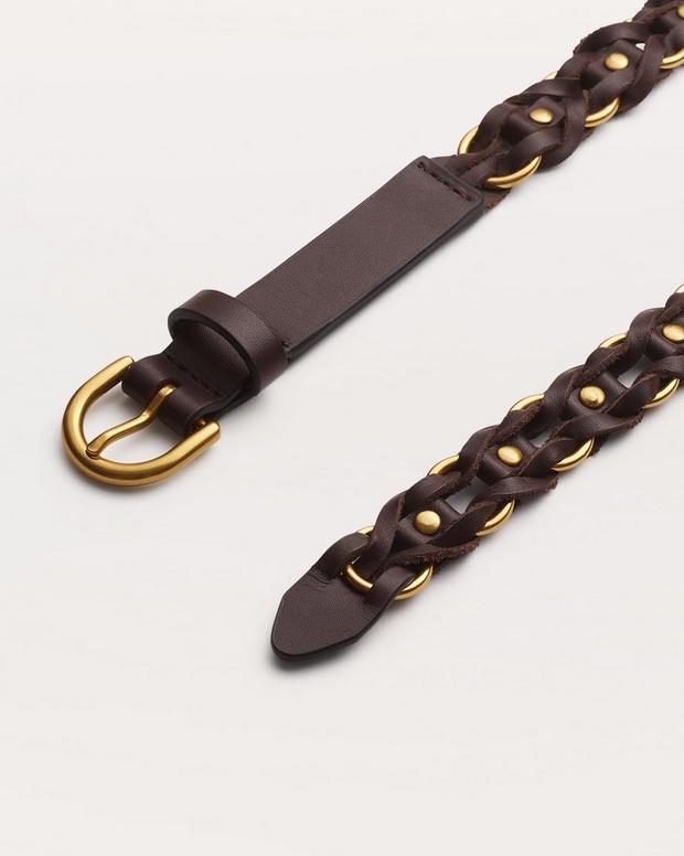 Rag & Bone Aria Leather Chain Belt