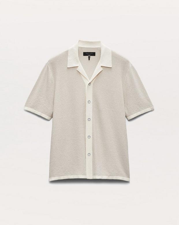 Rag & Bone Avery Zig-Zag Zuma Knit Shirt