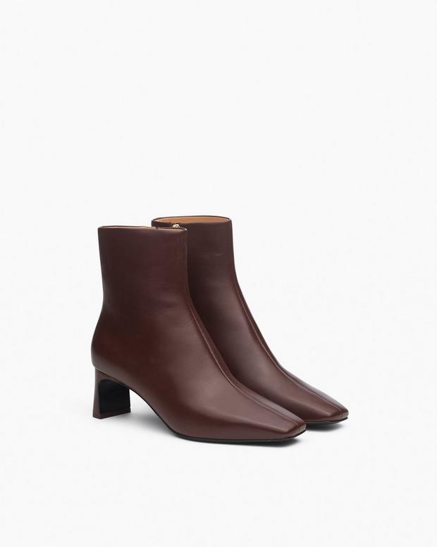 Rag & Bone Avery Zip Leather Ankle Boots