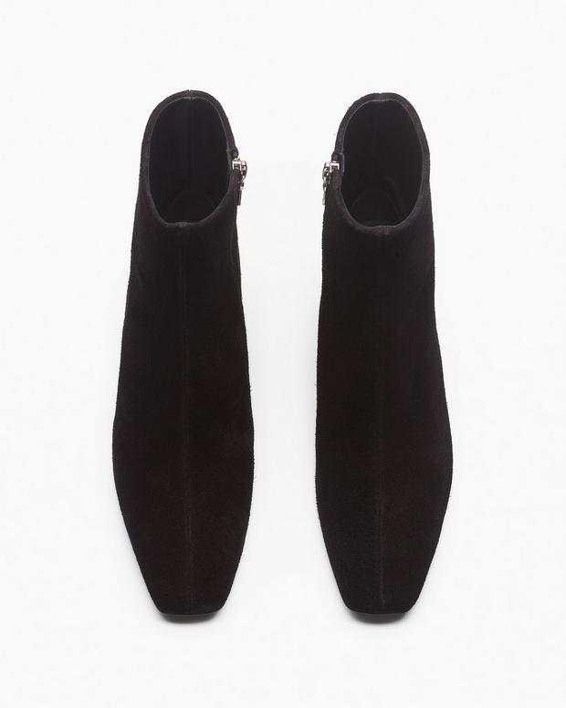 Rag & Bone Avery Zip Suede Ankle Boots