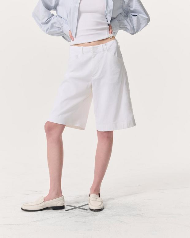 Rag & Bone Banks Linen-Blend Shorts