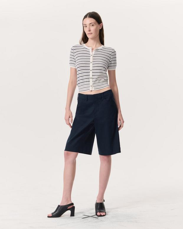 rag & bone Banks Linen-Blend Shorts