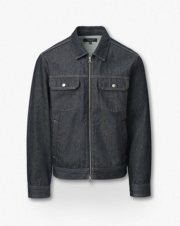 Rag & Bone Beau Denim Trucker Jacket