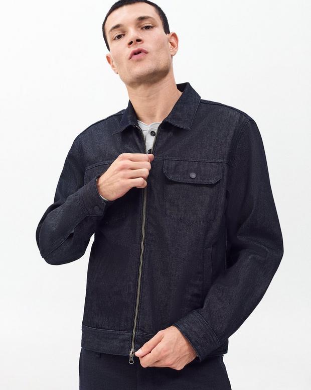 rag & bone Beau Denim Trucker Jacket