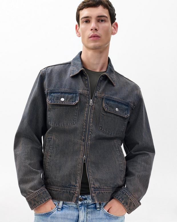 rag & bone Beau Infuse Denim Trucker Jacket
