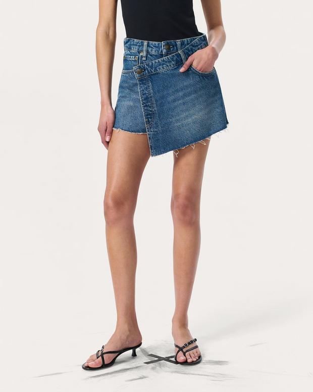 Rag & Bone Belina Denim Mini Skort