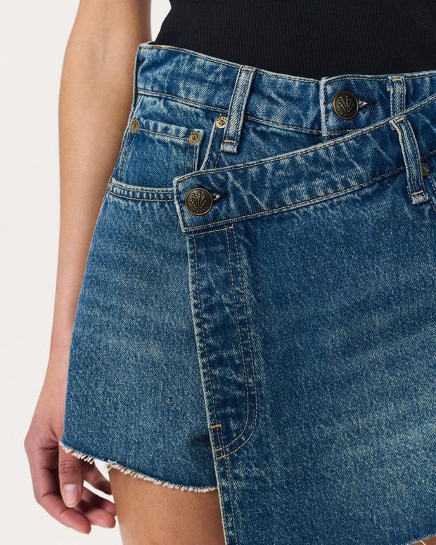 Rag & Bone Belina Denim Mini Skort