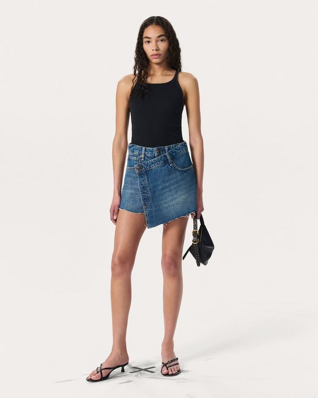 rag & bone Belina Denim Mini Skort