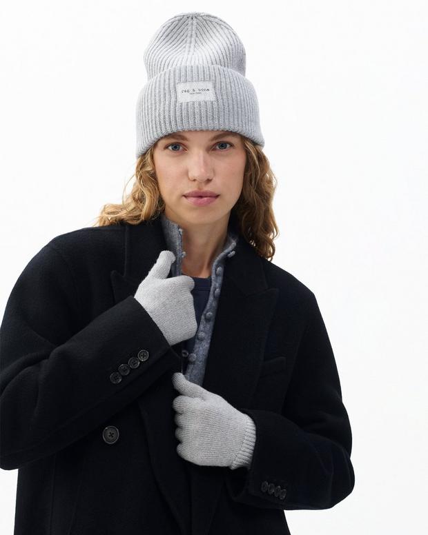 Rag & Bone Blake Metallic Gloves