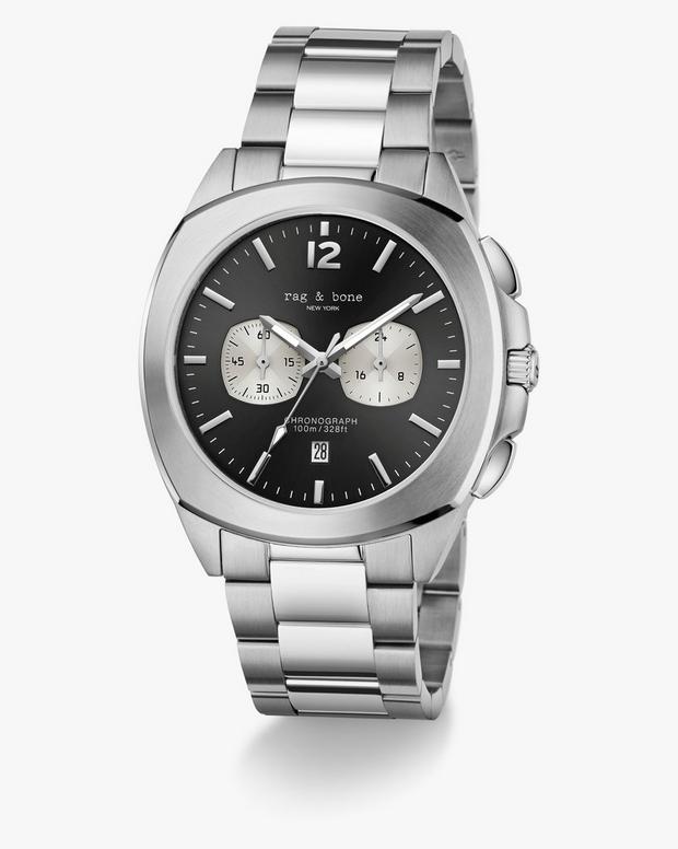 Rag & Bone Bleeker Chronograph Bracelet Watch 42mm
