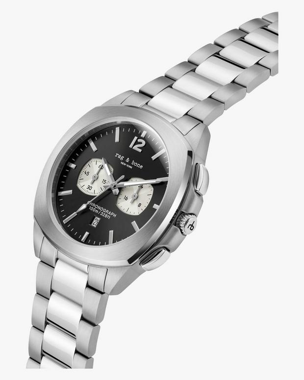 Rag & Bone Bleeker Chronograph Bracelet Watch 42mm