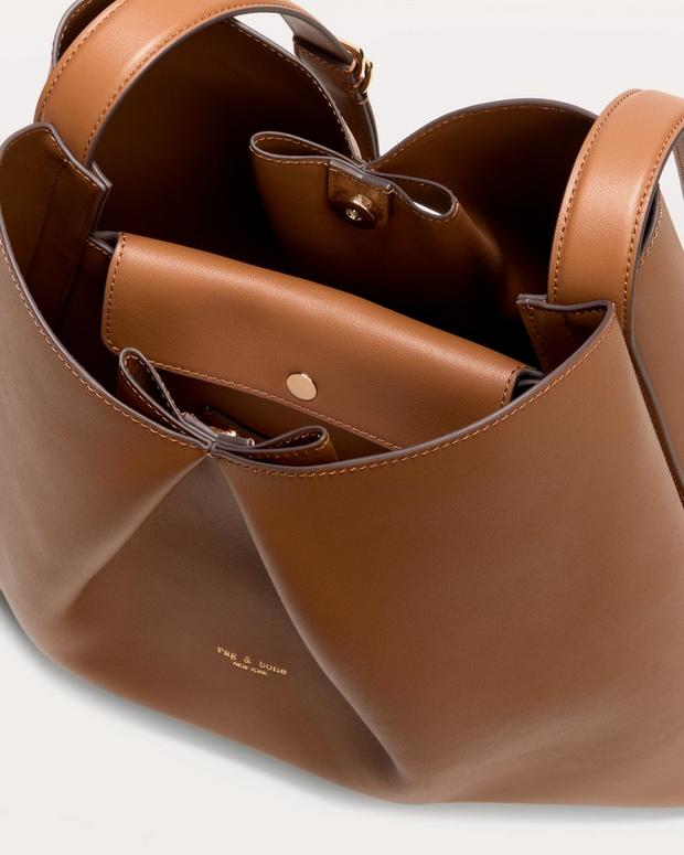 Rag & Bone Bloom Large Calf Leather Crossbody Bag