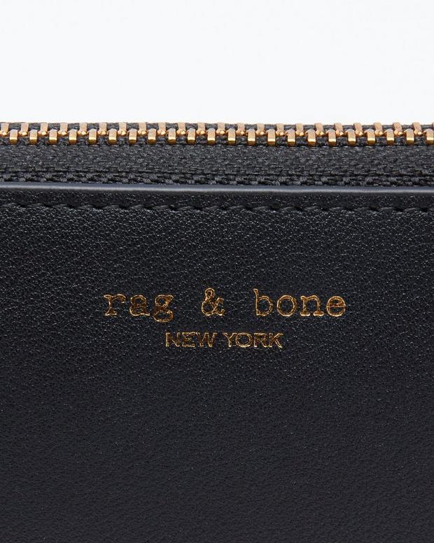 Rag & Bone Bloom Large Leather Zip Wallet