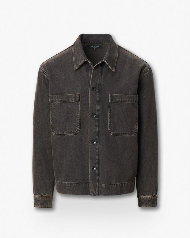Rag & Bone Brooks Infuse Denim Overshirt