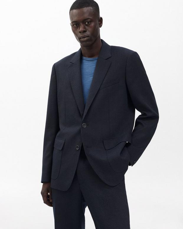 Rag & Bone Butler Italian Pinstripe Blazer