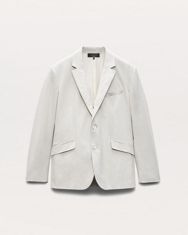 Rag & Bone Butler Striped Stretch Cotton Blazer