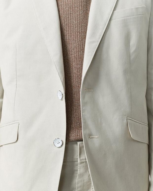 Rag & Bone Butler Striped Stretch Cotton Blazer