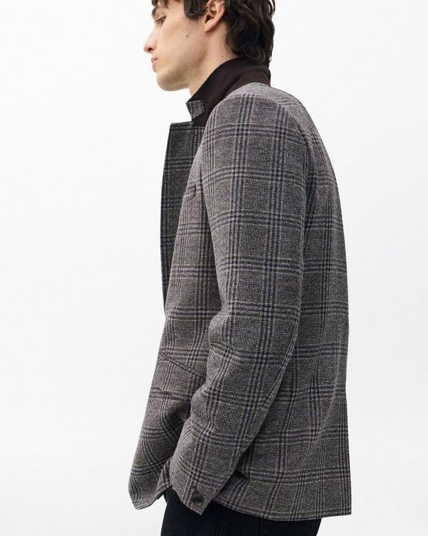 Rag & Bone Butler Wool Plaid Blazer