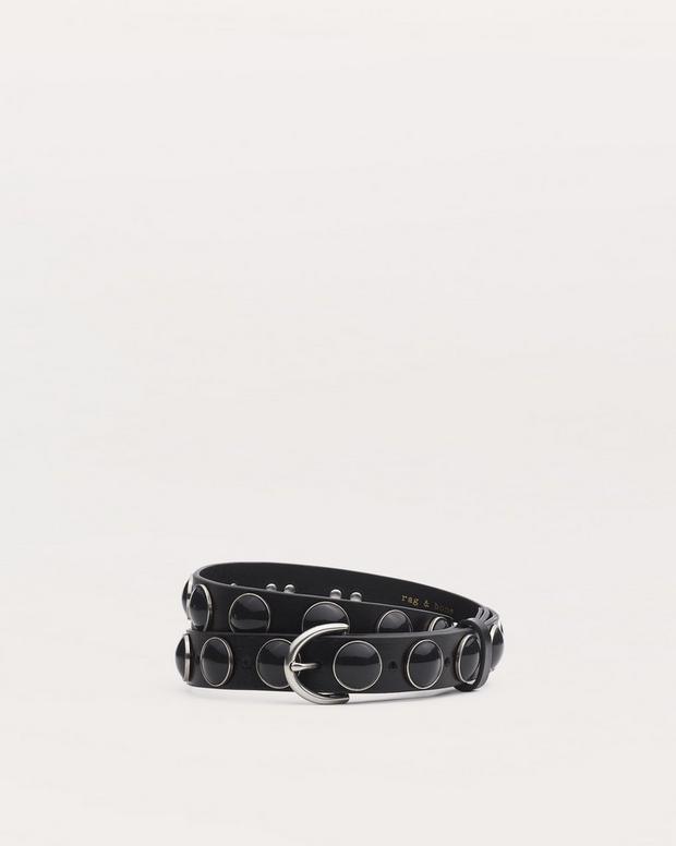 rag & bone Cabochon Leather Belt