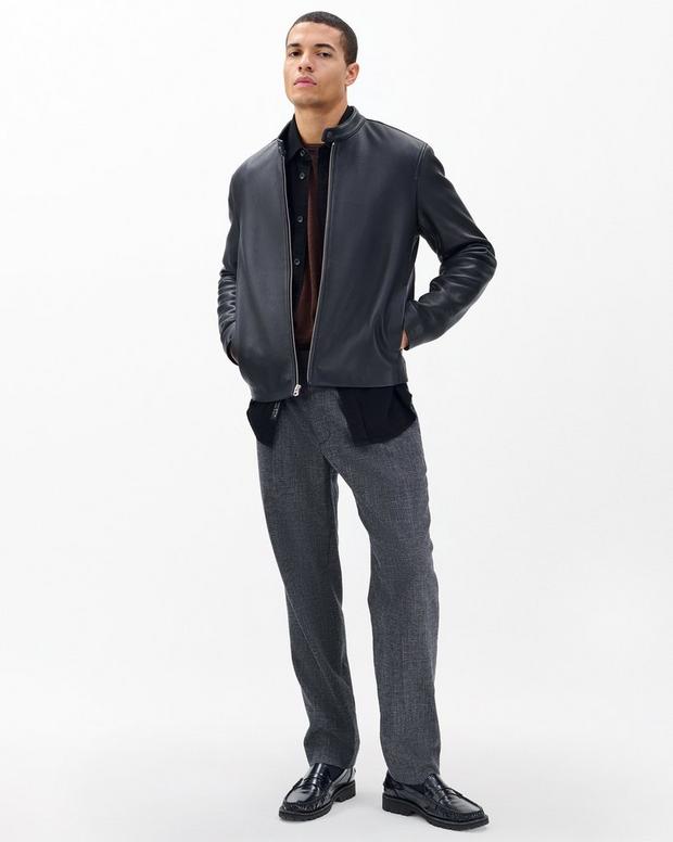 Rag & Bone Café Racer Leather Jacket