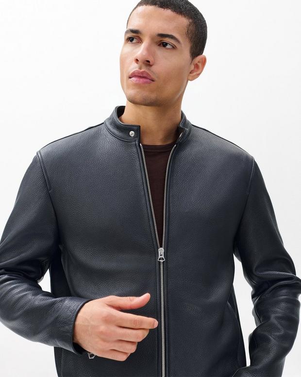 Rag & Bone Café Racer Leather Jacket