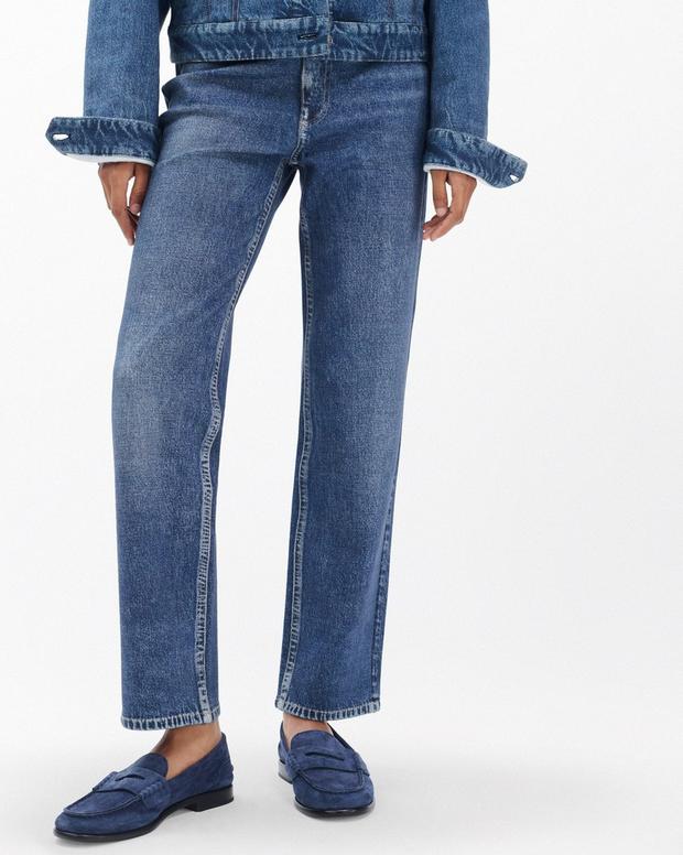 Rag & Bone Carter Suede Moccasin Loafers