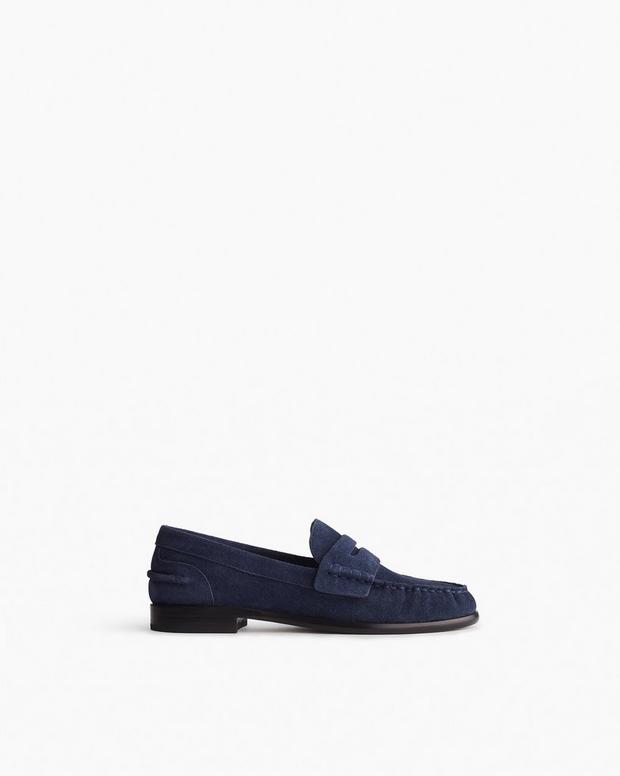 rag & bone Carter Suede Moccasin Loafers